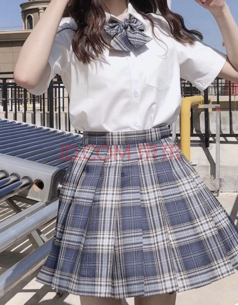 森女部落奶兔星球漂亮小姐姐学生jk制服格套装全套日系校服夏季学院风