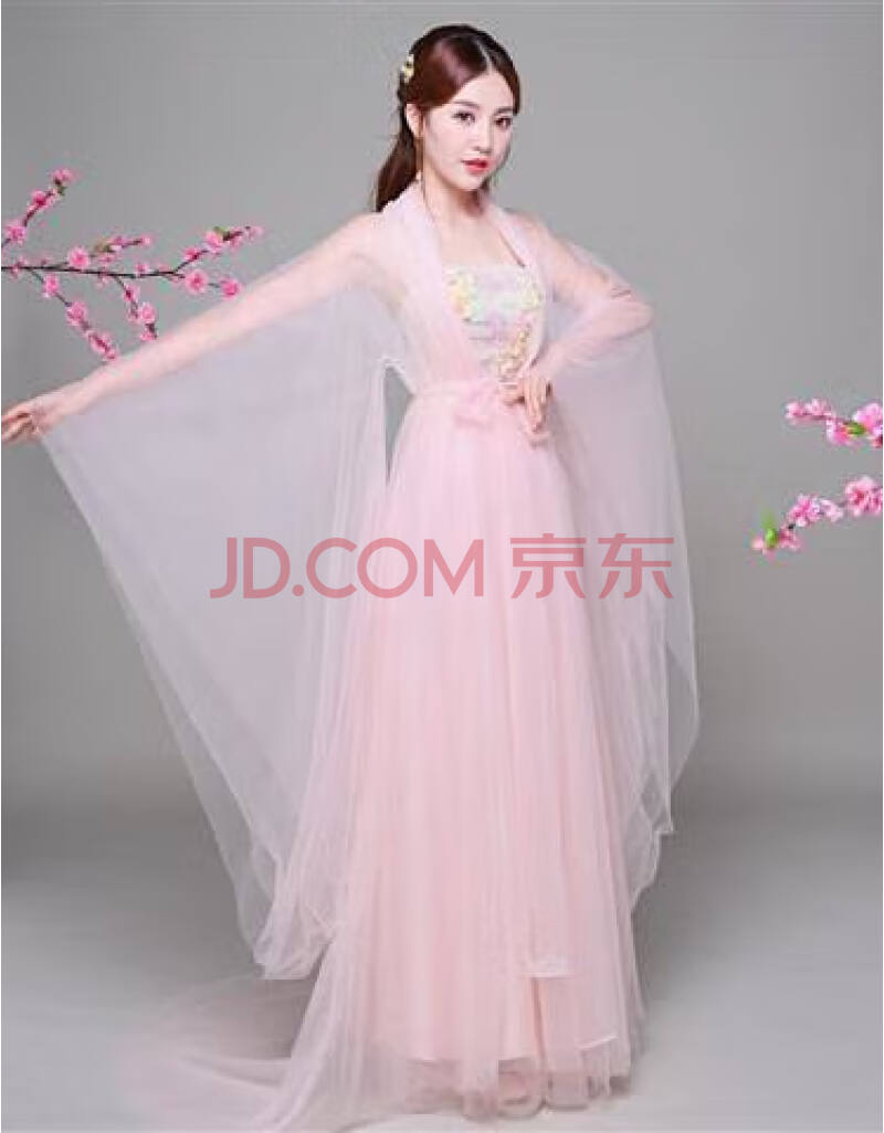 三生三世十里桃花白浅刘亦菲同款古装抹胸襦裙仙女装公主汉服夏 图片