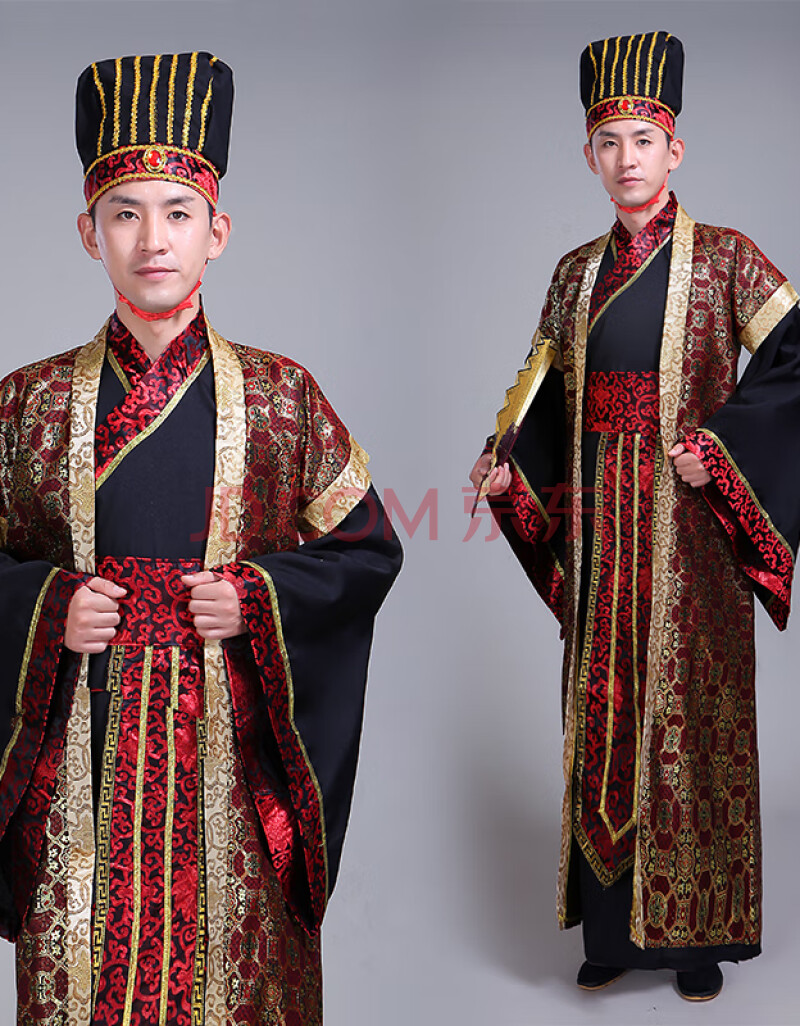 【主持人】中式婚礼司仪服装古装男 汉服员外主持三国丞相刘备曹操