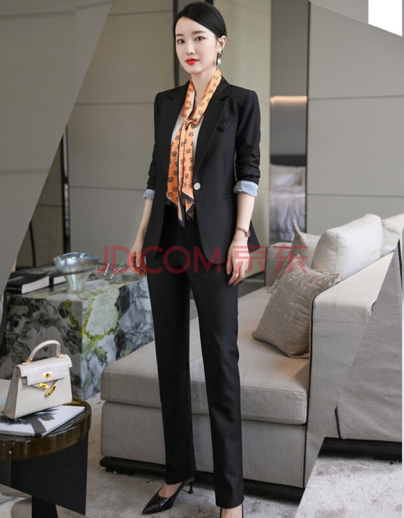 诺嘉唯职业装女装套装小西装女秋冬新款商务正装时尚西服外套女工作服