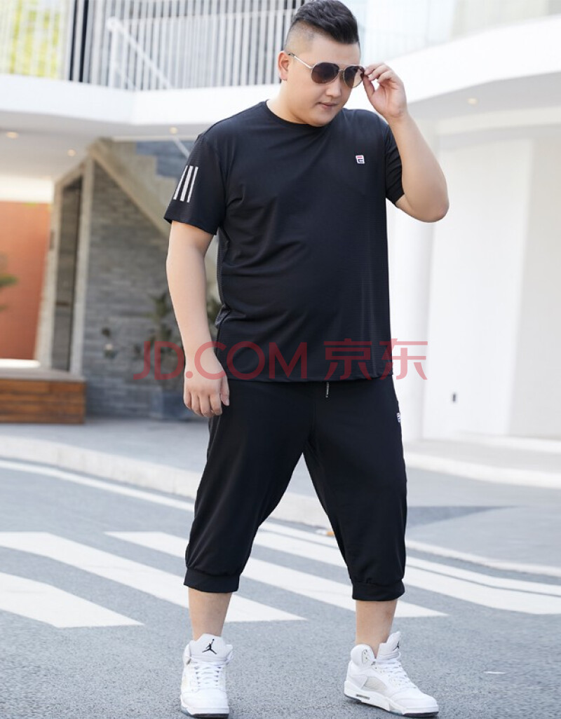 黑衣 七分裤 5xl(建议200-220斤)