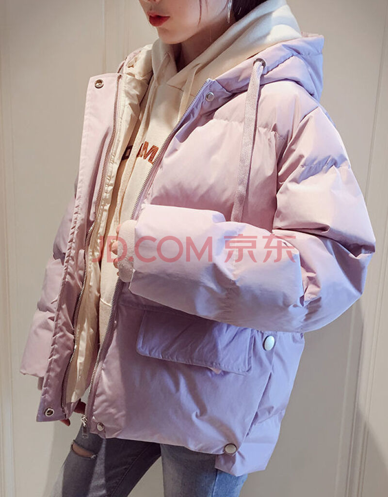 【百亿补贴】恒源祥网红同款棉服冬季新款小棉袄棉服女韩版宽松棉衣短