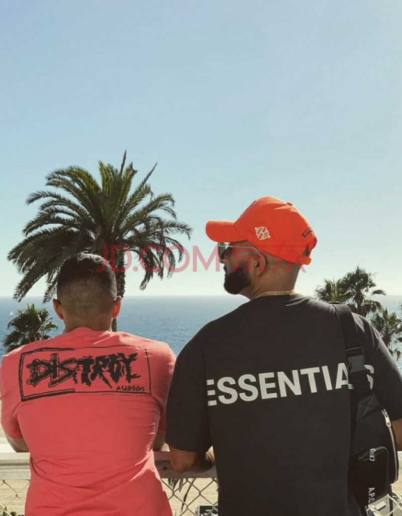 fog fear of god essentials第七季复线高街风宽松3m反光t恤短袖体恤