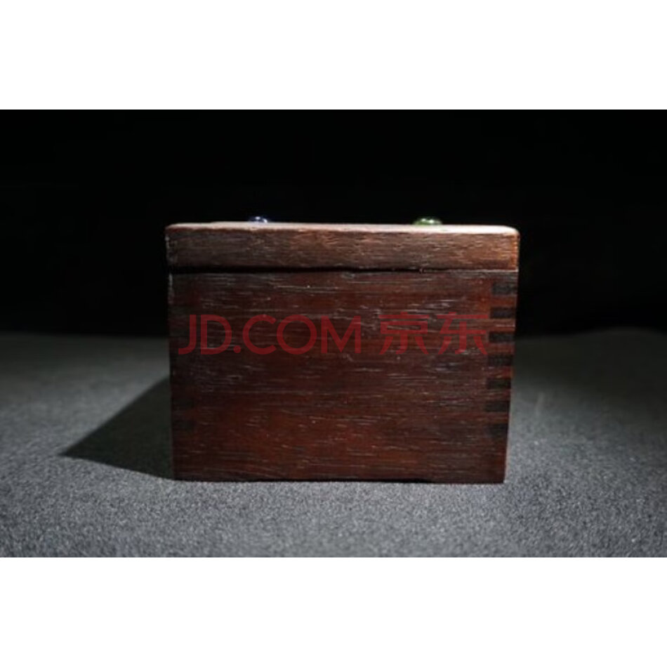 QHDXYN88 镶嵌贝壳龙凤呈祥推拉盒摆件