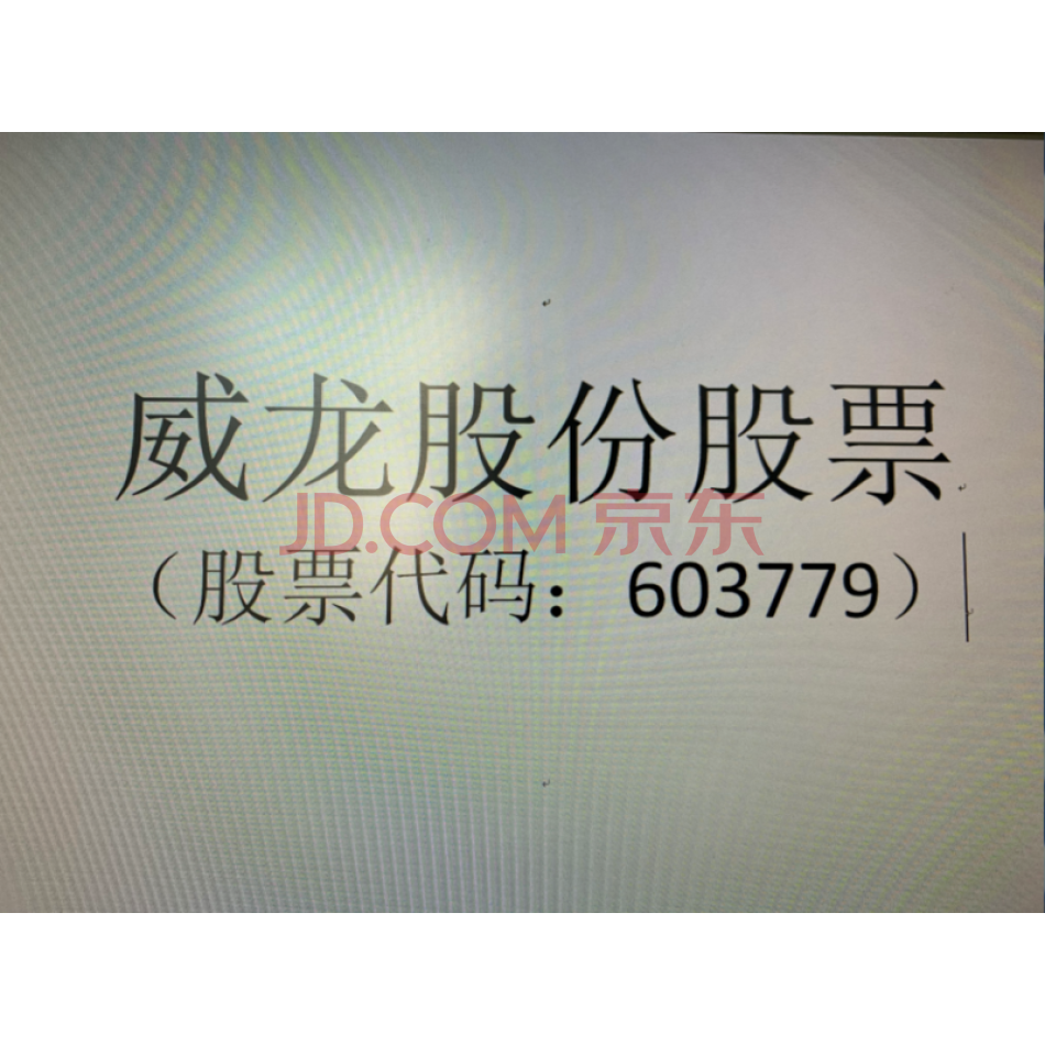 王珍海所持有的1390192股“威龙股份”股票（股票代码603779）