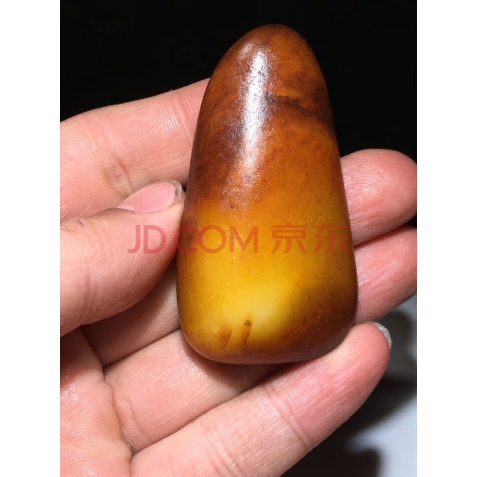 封LJDB1212:22和田玉籽料红沁白肉籽料原石