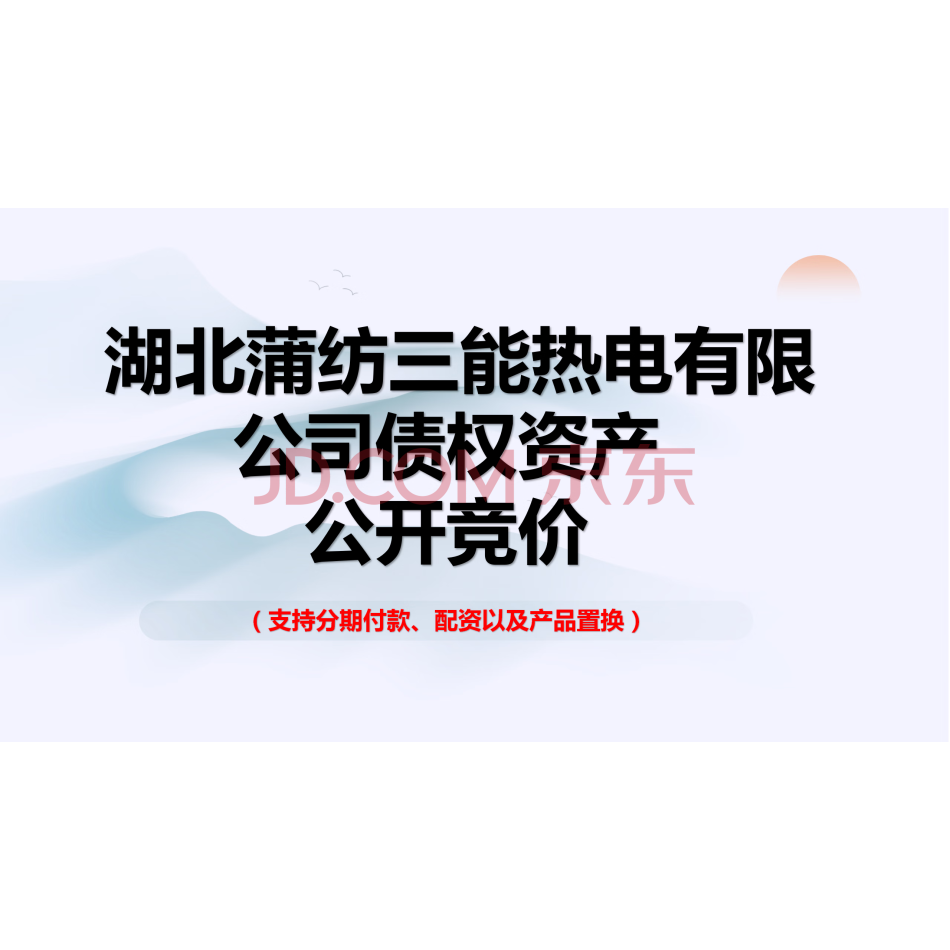 湖北蒲纺三能热电有限公司债权