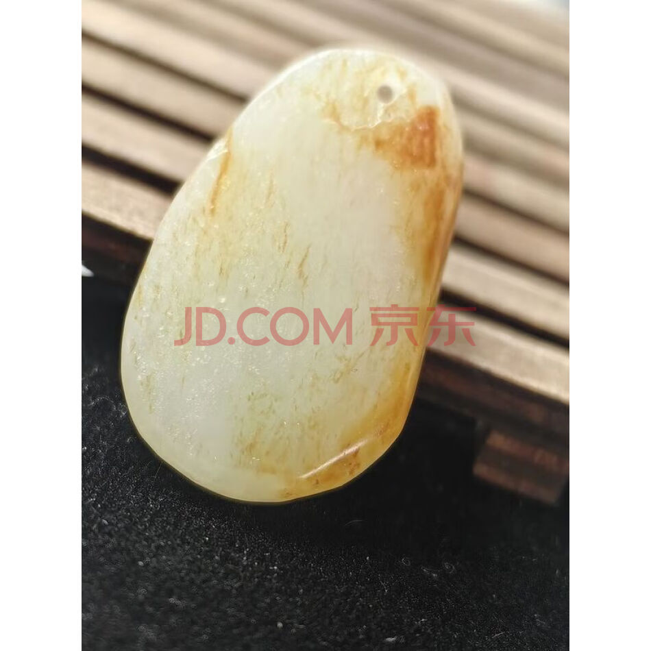 3145 精雕 天然和田玉籽料生肖鼠吊坠