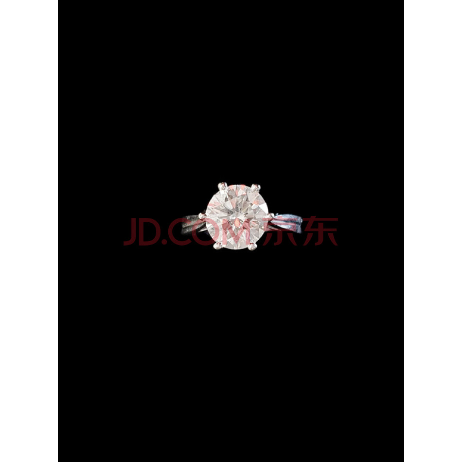 贵金属镶嵌饰品类1号18K金钻石戒指(主石标称2.32ct VS2 H)