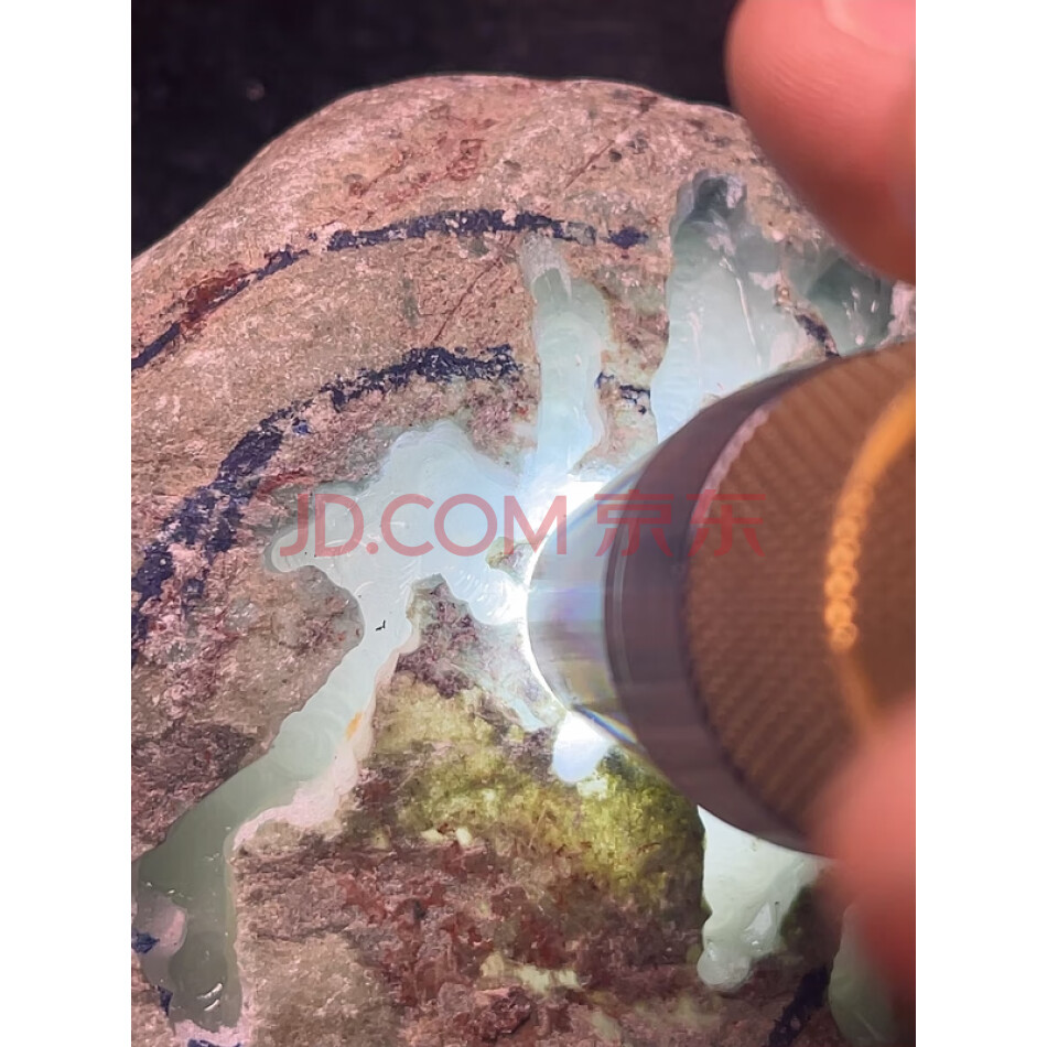 JDBEP70 缅甸天然翡翠原石一件 重量650克