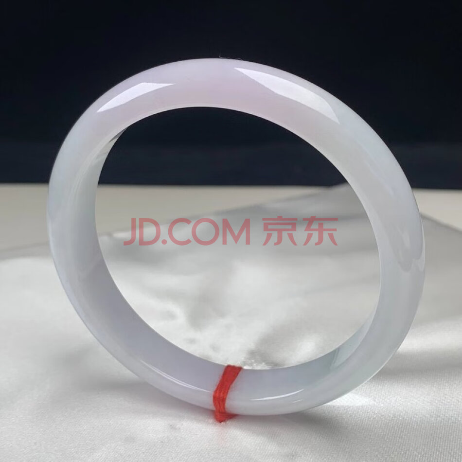 C390天然翡翠A货手镯57圈口