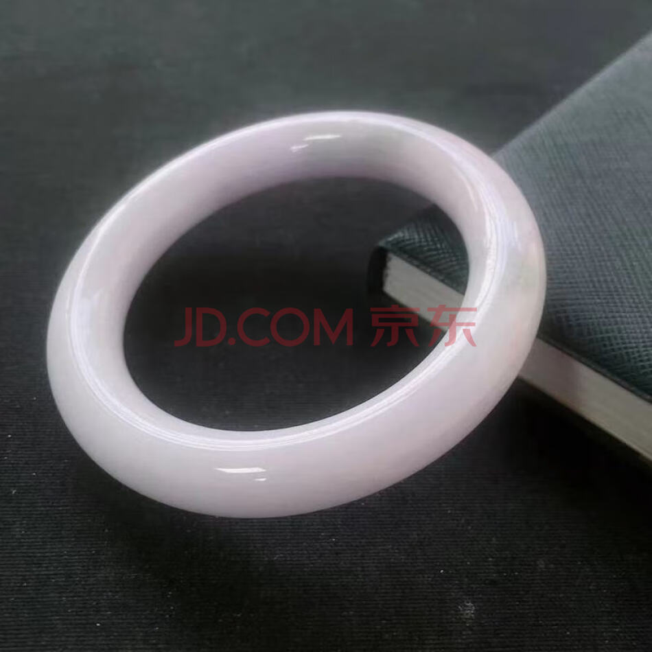 标的3：缅甸翡翠A货圆条手镯内径57mm