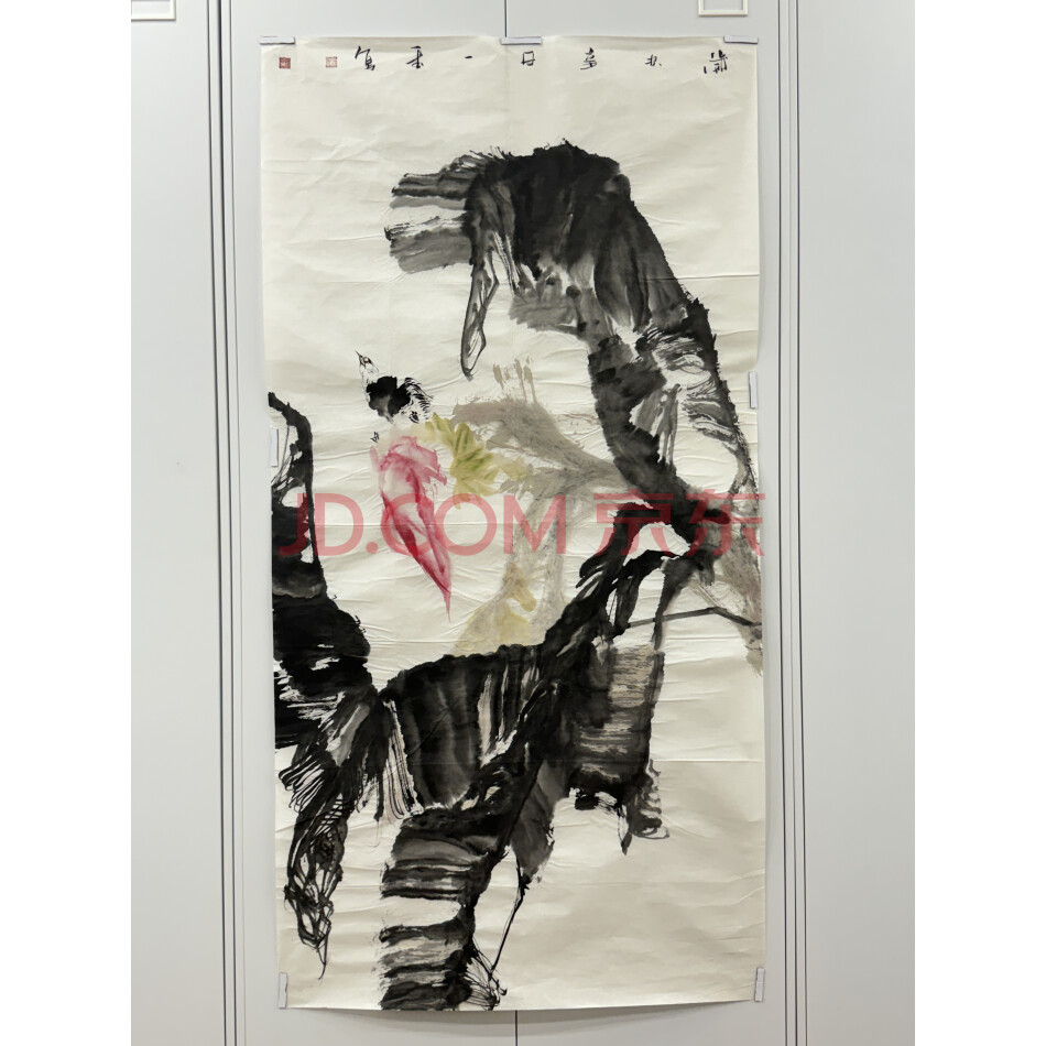 10. 国画 花鸟图（3），韦智杰款
