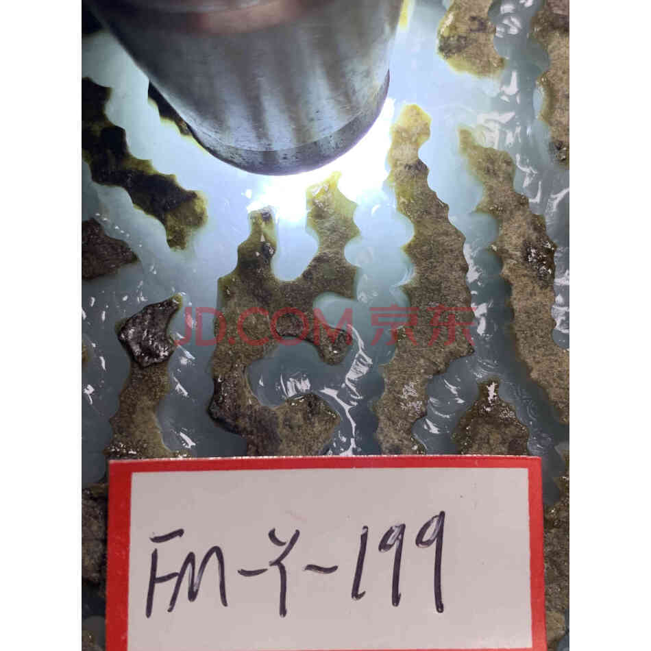 标13：缅甸天然翡翠原石一件，会卡场口，重量4.93公斤
