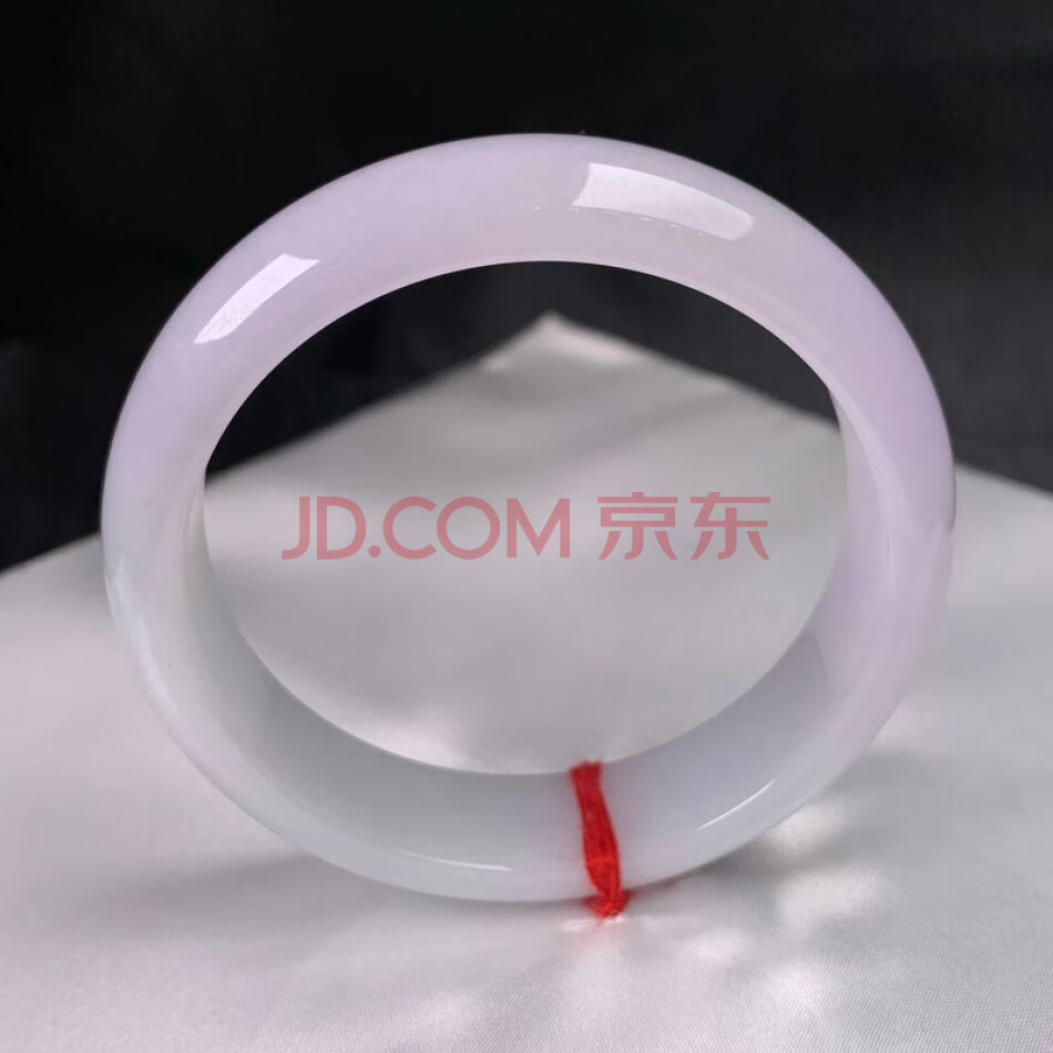 C389天然翡翠A货手镯56圈口