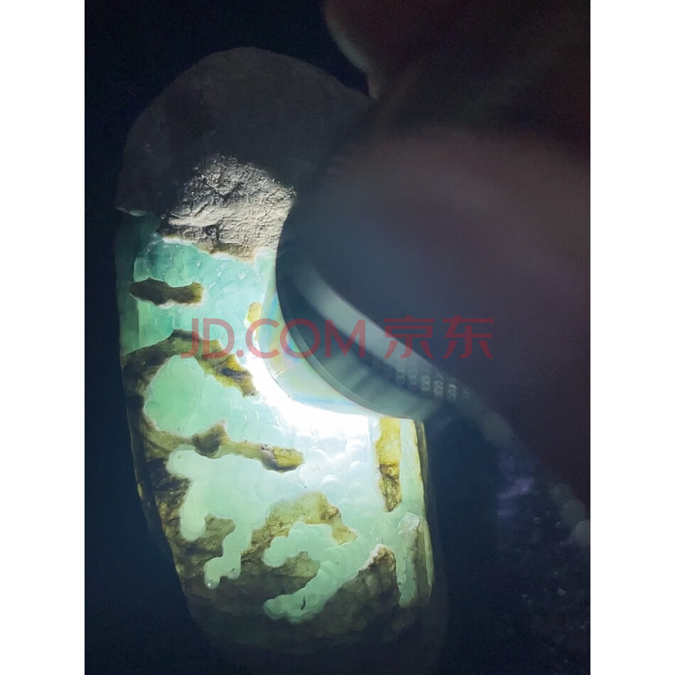 JDBEP77 缅甸天然翡翠原石一件 重量200克