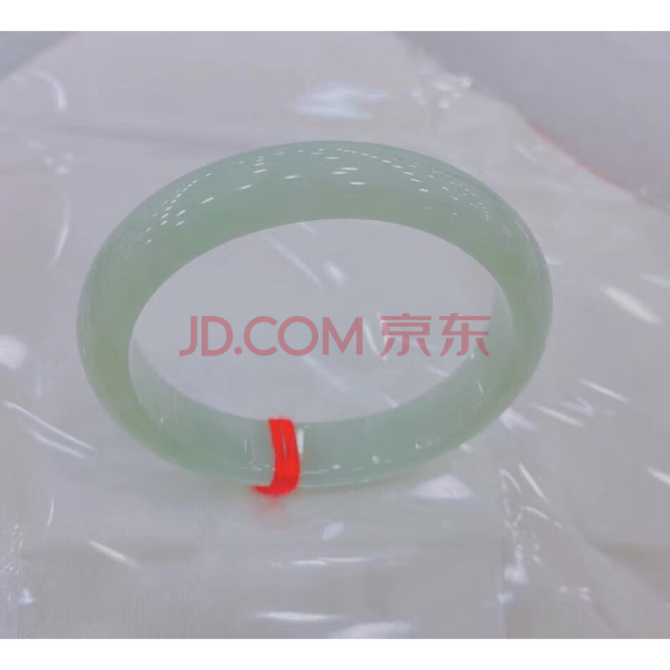 L464天然翡翠A货手镯51圈口