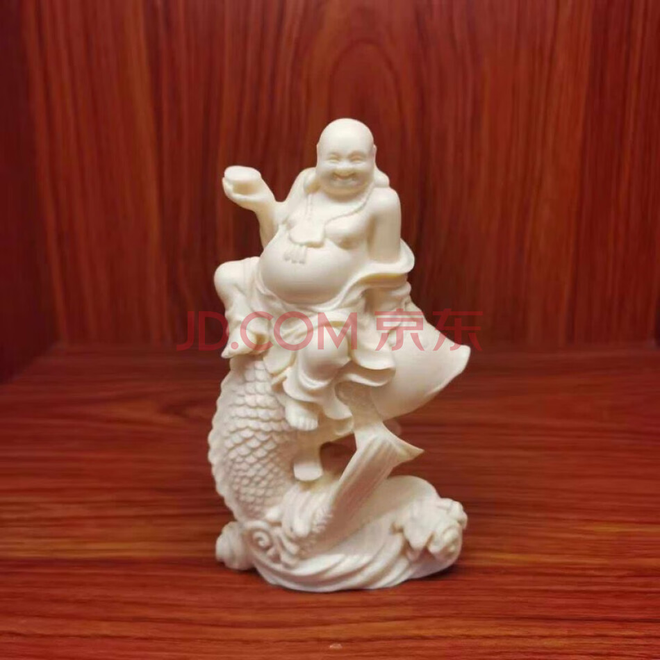 TJSJMG246B 坐鱼弥勒（象牙果）