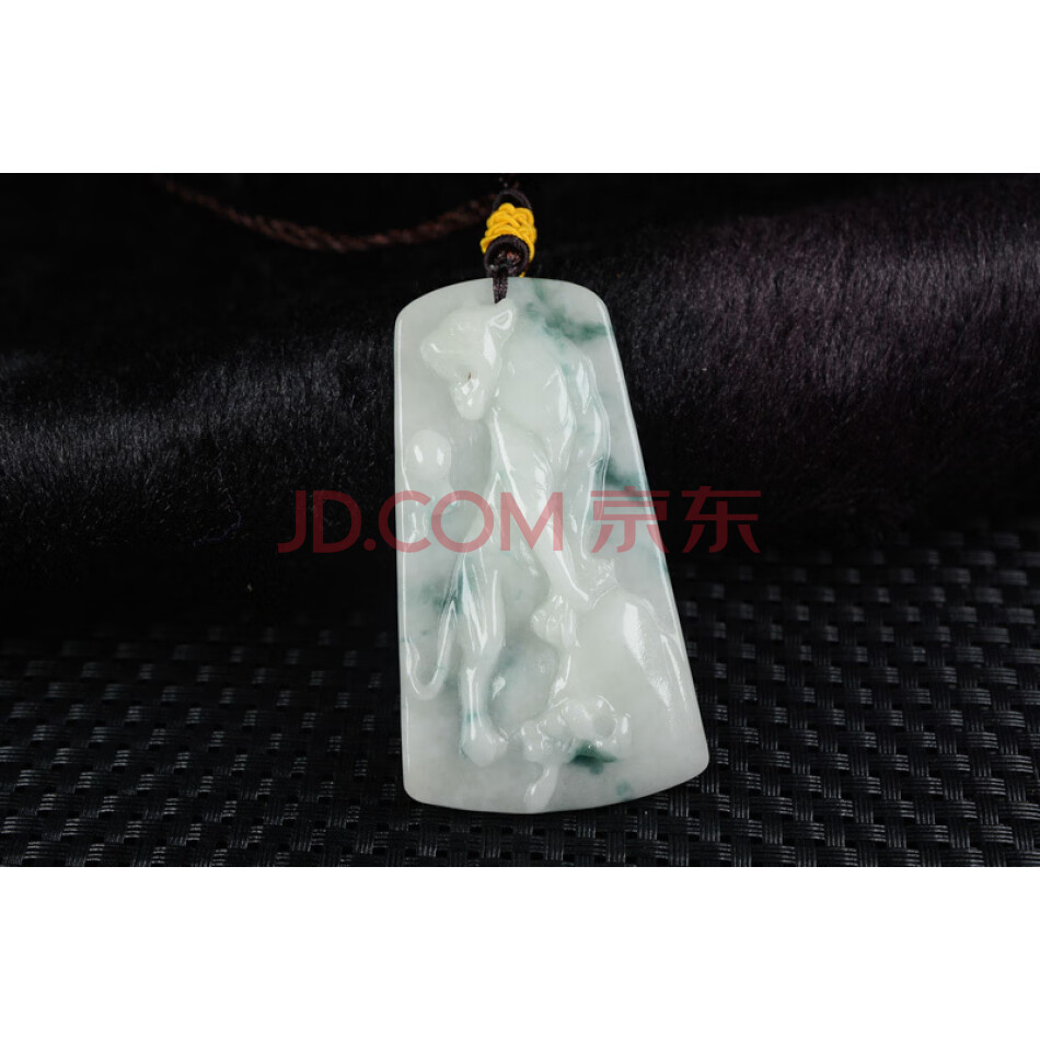TZ:7650翡翠飘绿虎虎生威牌子（详见评估报告）