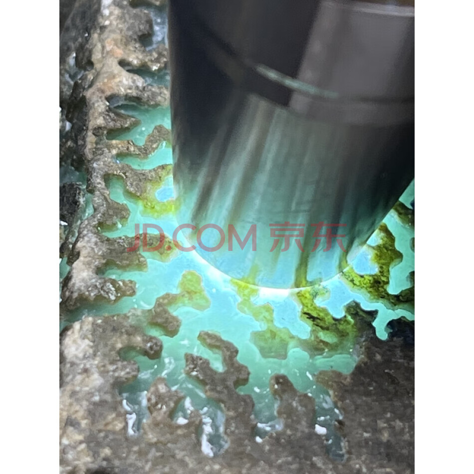 JDBEP55 缅甸天然翡翠原石一件 重量1.58公斤