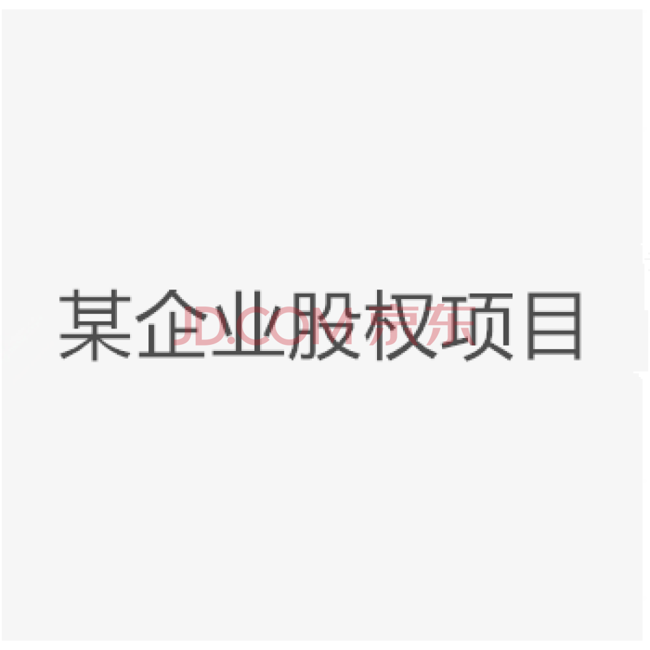某企业股份项目