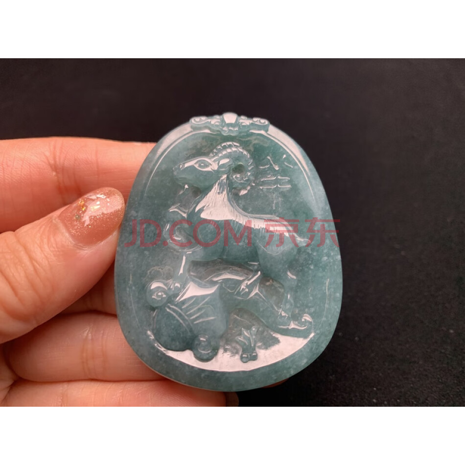 F282天然翡翠A货挂件
