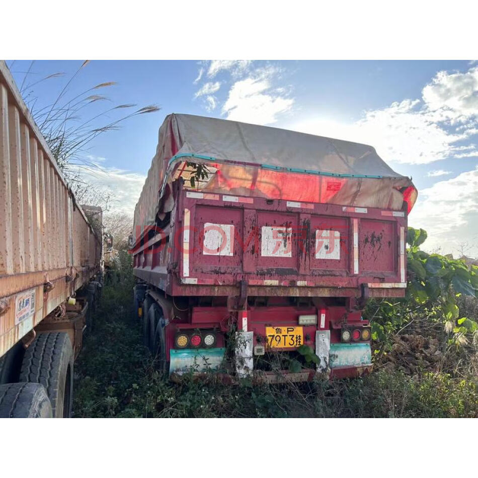 一汽解放牌豫RJ3899拖车、鲁P79T3挂车