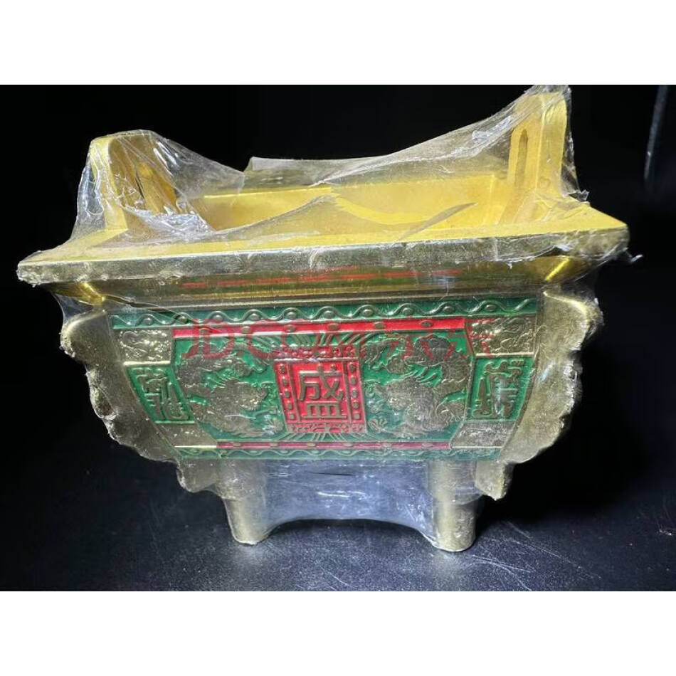 TZ:7776金色盛鼎摆件（详见评估报告）