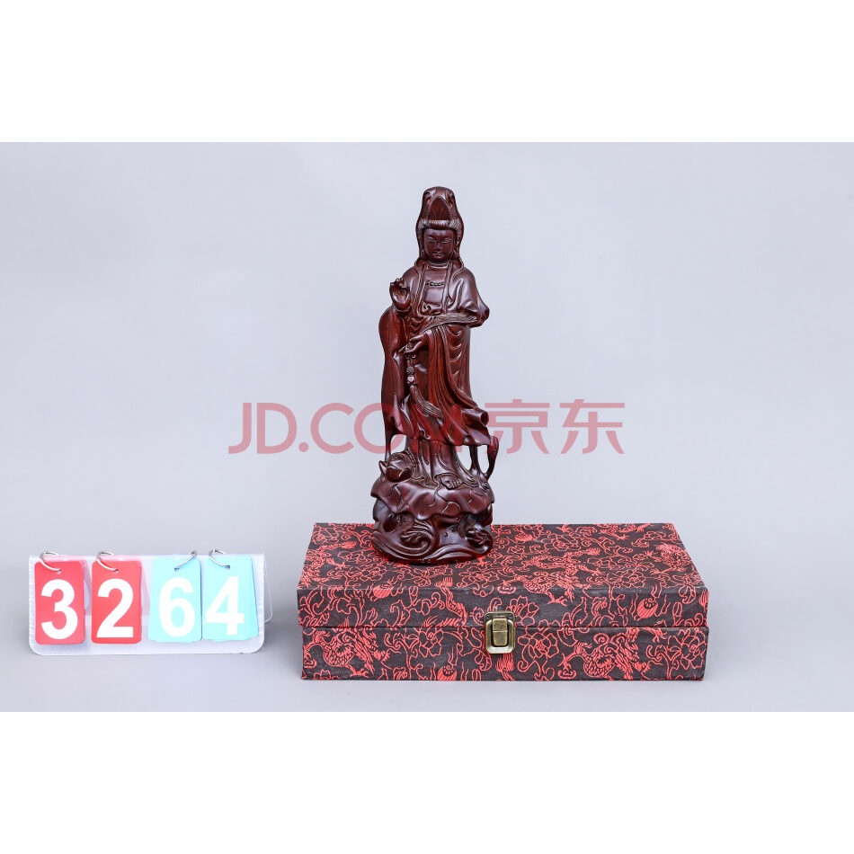 黑檀观音摆件