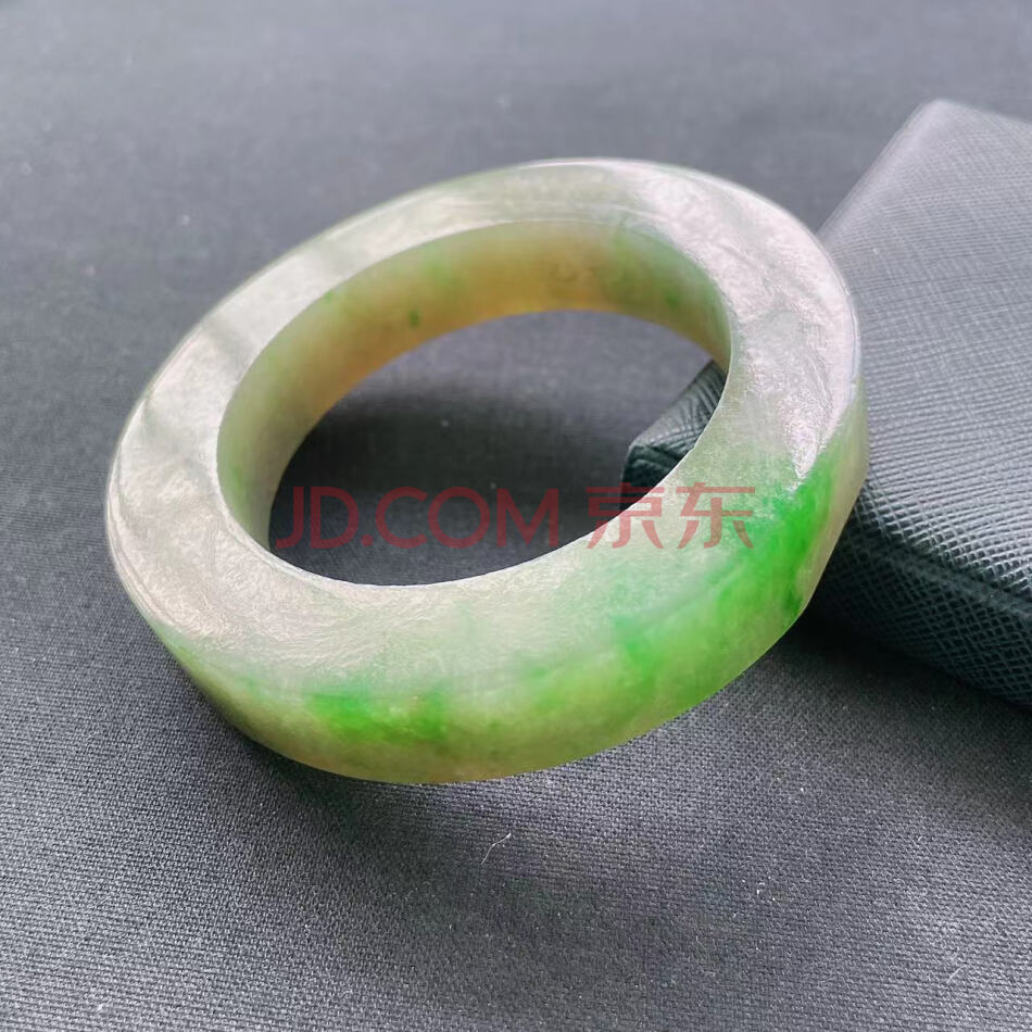缅甸翡翠A货毛坯手镯1条