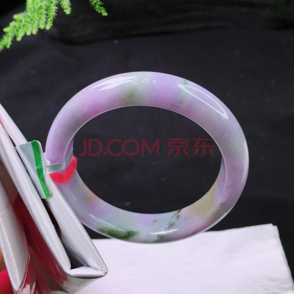 V170天然翡翠A货手镯56圈口