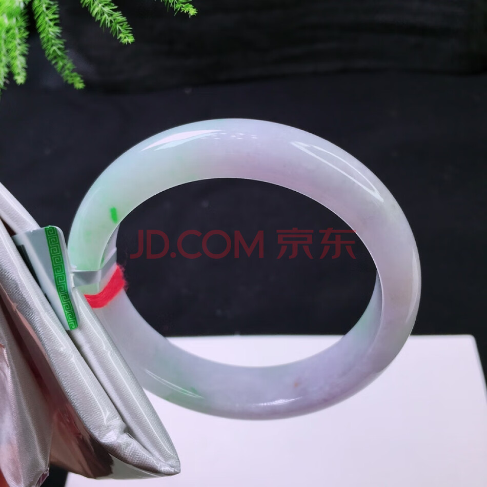V22天然翡翠A货手镯56圈口（法院拍卖、产品处置）