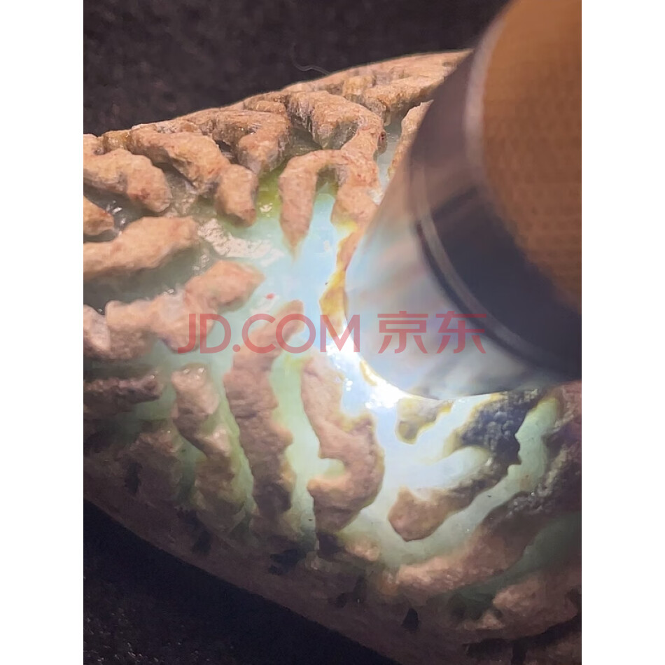 JDHHRL10 缅甸天然翡翠原石一件 重量650克