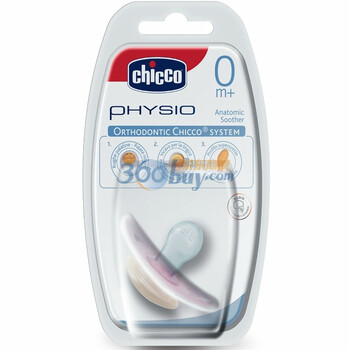 chicco智高硅胶安抚奶嘴粉色0个月以上 C00071271010000