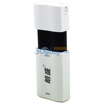 朗科（Netac）朗盛系列 E306伸缩U盘 16G （珍珠白）