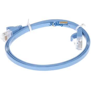 包尔星克（PowerSync）C65B1FL 多股扁平网线 1米