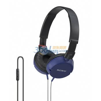 索尼（SONY） MDR- ZX102DPV 耳麦 蓝色