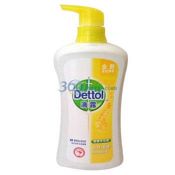 滴露健康沐浴露自然清新650ml