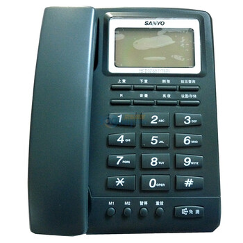 三洋（SANYO）HCD3232(7)TSDL（来电显示电话机) -暗灰
