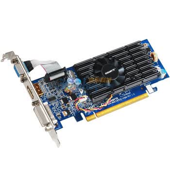 技嘉（GIGABYTE）GV-N210TC-1GI 590/1600MHz 512MB TC1G/64 bit DDR3 PCI-E 显卡