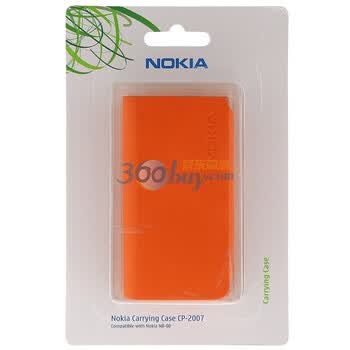 诺基亚（NOKIA）CP-2007（橙色）原装PU手机套 适用于诺基亚N8-00