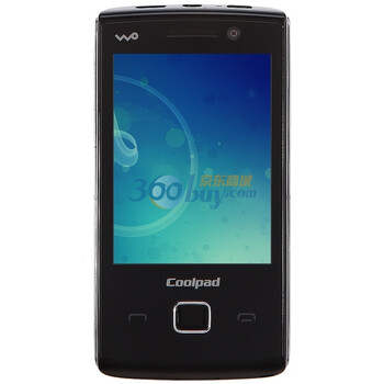酷派（Coolpad）W702 3G手机（璀璨黑）WCDMA\GSM 双网双待单通 联通定制