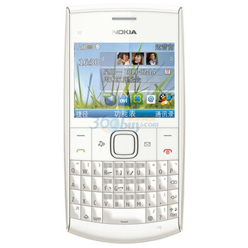 诺基亚（NOKIA）X2-01 GSM手机（白）非定制机