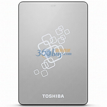 东芝（TOSHIBA） 2.5英寸 V6 恺乐摇滚系列移动硬盘（USB3.0）500GB （摇滚银)
