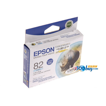 爱普生（Epson）T1125 淡青色墨盒 C13T112580（适用Photo RX590/R390/R270）