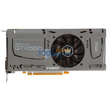 影驰(Galaxy)GTX550Ti名人堂 1000MHz/4600MHz 1GB/192BIT DDR5 PCI-E显卡