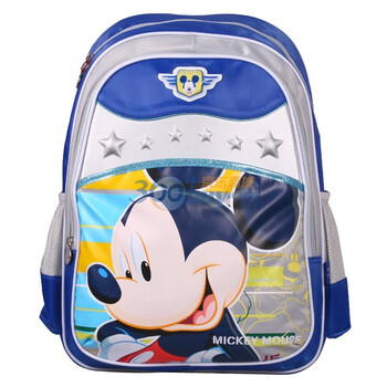 Disney 迪士尼米奇小学生书包M606024宝石蓝