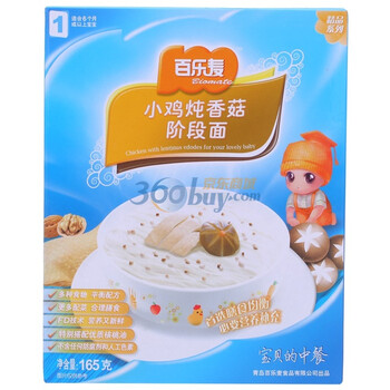 百乐麦小鸡炖蘑菇阶段面165g（1）