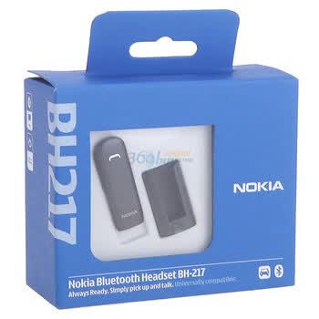 诺基亚（NOKIA）BH-217 蓝牙耳机（黑色）