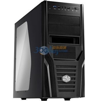 酷冷至尊（CoolerMaster）RC-431P-KWN2 特警431至尊版 中塔机箱（盔甲面板/透明侧板/USB3.0/热插拔硬盘）
